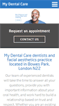 Mobile Screenshot of my-dentalcare.co.uk